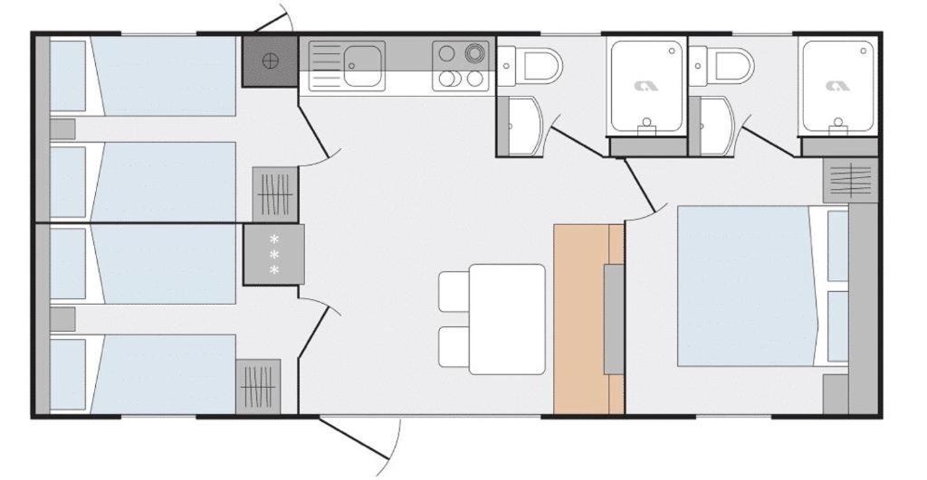 Premium Mobile Home Zen Spot 279 Jezera Eksteriør bilde